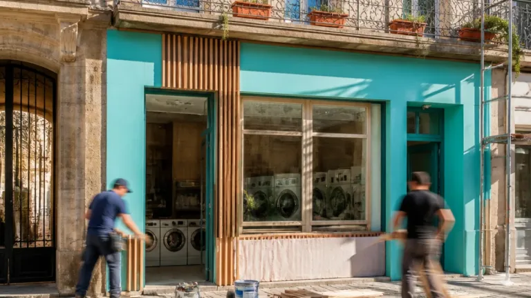 Mantes-la-Jolie : le Café de la Poste transformé en laverie, l'hôtel restera ouvert