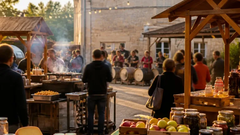 Marché de producteurs au logis de Plaisance : rendez-vous gourmand à Barbezieux le 29 juillet