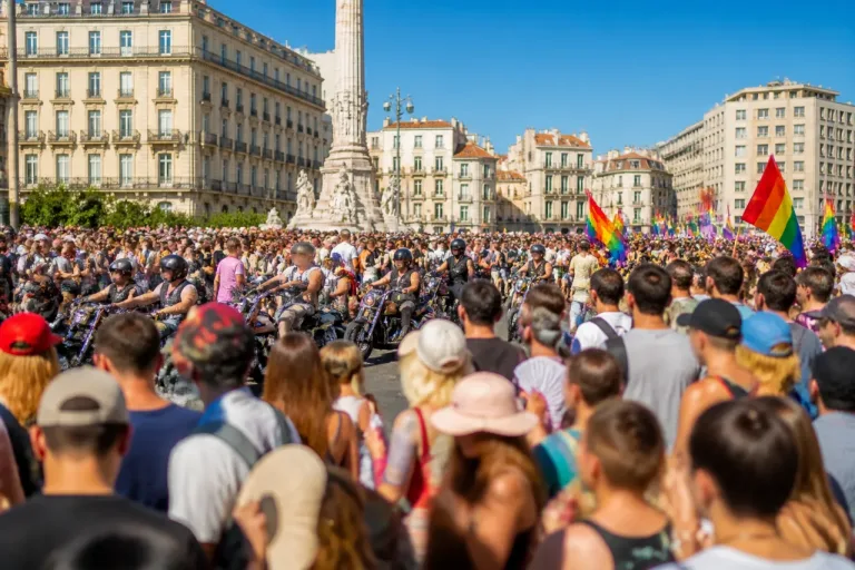 Marseille : la Pride a rassemblé des milliers de personnes malgré la canicule