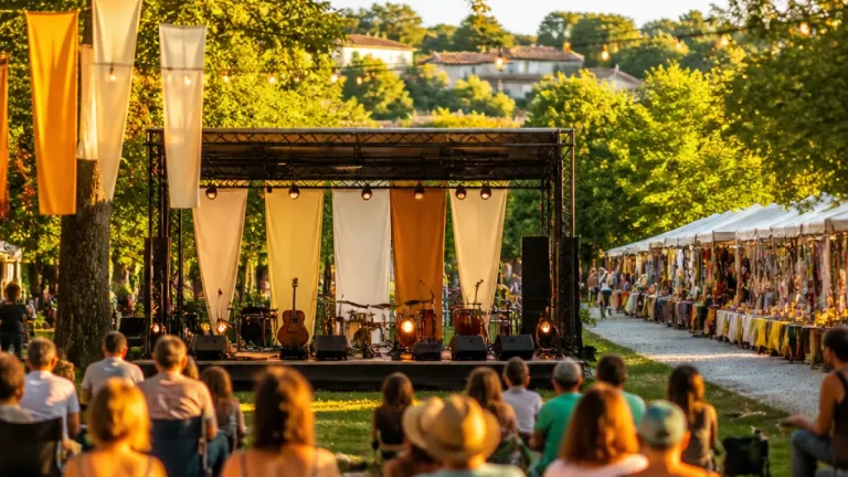 Mazères se prépare pour quatre jours de jazz manouche et musiques du monde