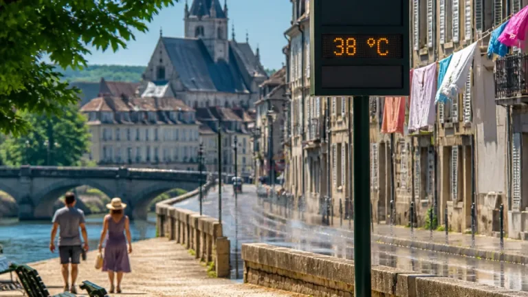 Melun : canicule persistante et vent soutenu attendus dimanche 12 juillet