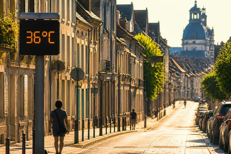 Melun : forte chaleur et nuit étouffante annoncées pour le 9 juillet