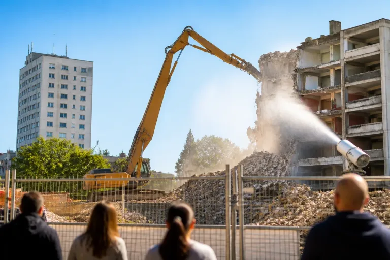 Melun : l’arc Chateaubriand tombe, le quartier des Hauts change de visage