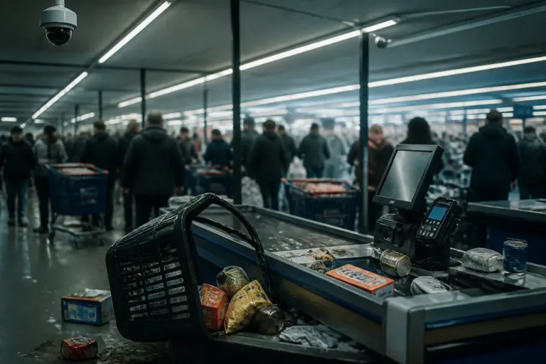 Melun : six mois avec sursis pour avoir poussé une septuagénaire à la caisse d’un supermarché
