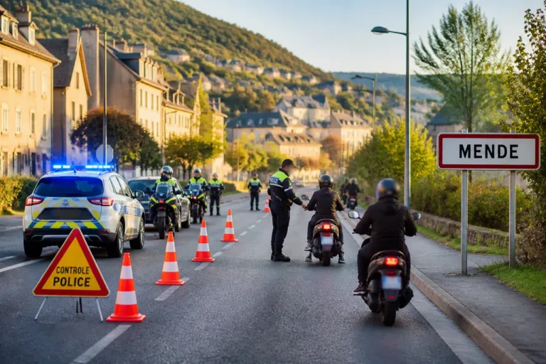 Mende : contrôles renforcés face aux rodéos urbains, la police à l’écoute des habitants