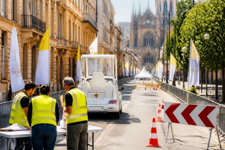 Metz se prépare à la venue du Pape le 28 septembre : déambulation en papamobile en projet