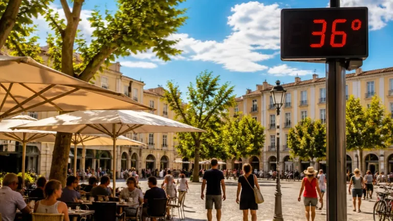 Mont-de-Marsan : forte chaleur attendue vendredi, les 36 °C possibles en après‑midi