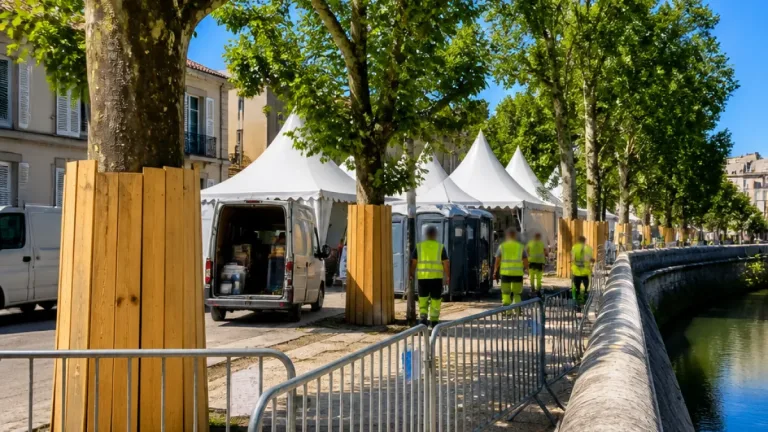 Mont-de-Marsan se met en mode fête : derniers préparatifs avant la Madeleine