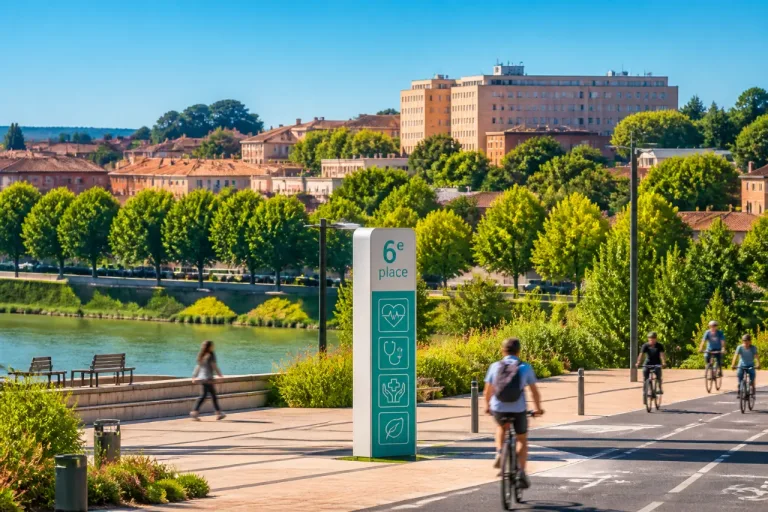 Montauban classée 6e des grandes villes où vivre en bonne santé en France
