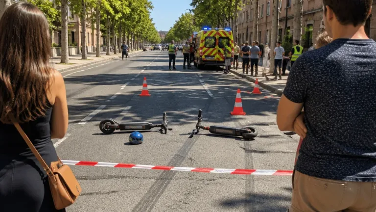 Montauban : collision frontale entre deux trottinettes, un jeune blessé transporté à l’hôpital