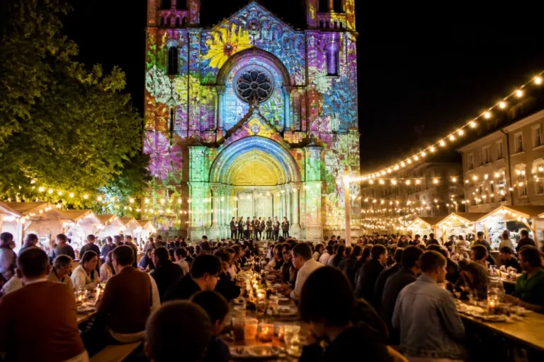 Montauban s'illumine : lancement réussi de la 5e édition des Lucioles