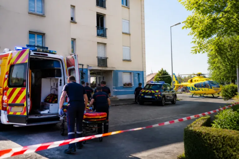 Montbard : trois blessés après des coups de couteau, le suspect se jette par la fenêtre