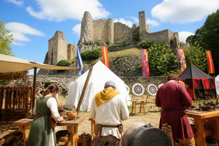 Montcornet remonte le temps: week-end médiéval au château les 11 et 12 juillet