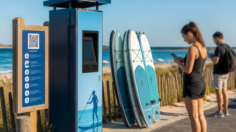 Montpellier : des paddles en libre-service inaugurés à Carnon, une première sur le littoral