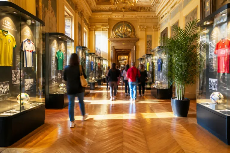 Montpellier : la collection Nicollin consacrée aux Coupes du monde s'expose à l'Hôtel de Ville