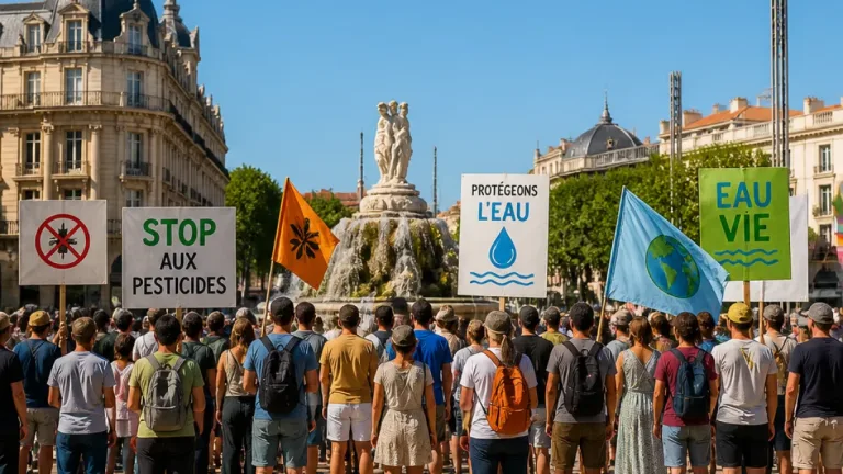 Montpellier : mobilisation contre la loi Duplomb 2 entre pesticides et gestion de l'eau