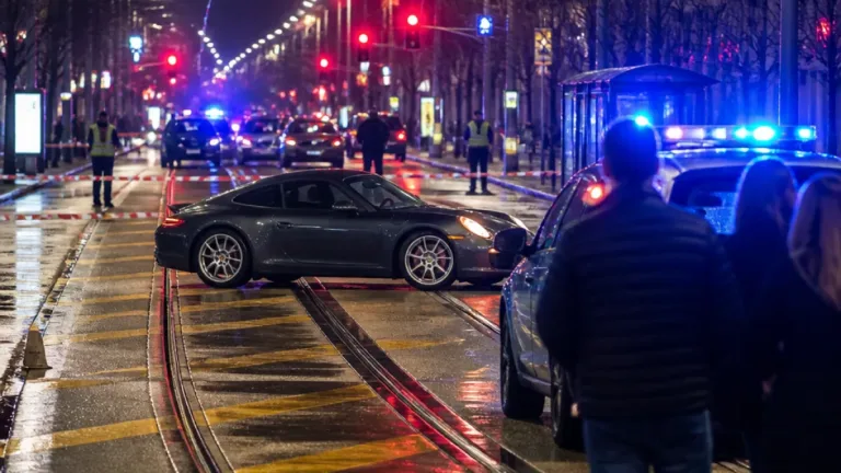 Montpellier : une Porsche filée à 175 km/h finit immobilisée sur les voies du tramway