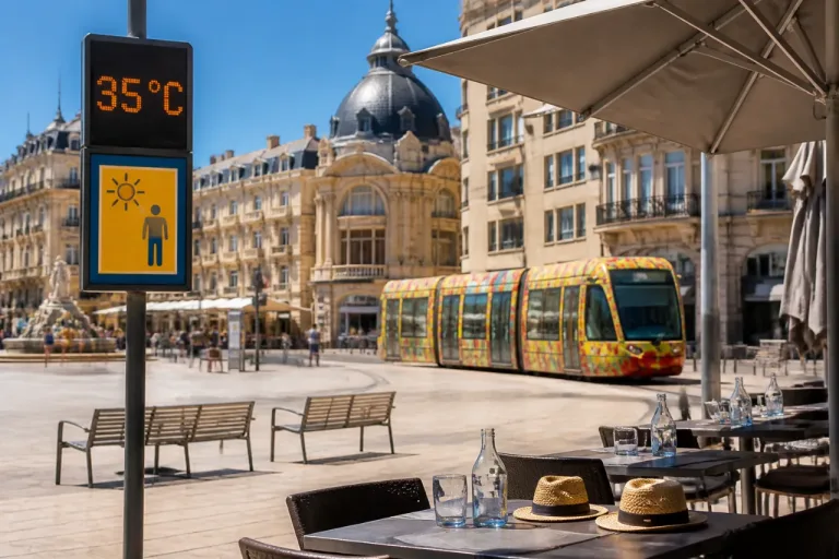 Montpellier : vigilance canicule — des températures jusqu’à 35°C annoncées ce week-end