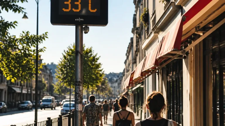 Montreuil : canicule relative attendue ce lundi, chaleur et vent au programme