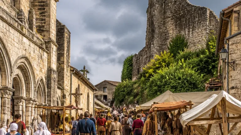 Mortemart revit au rythme des Médiévales : un village habité par son histoire
