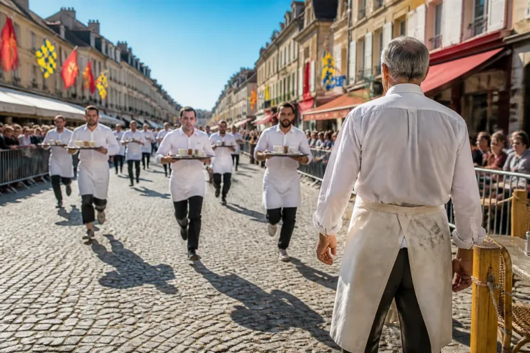 Moulins : la course des garçons de café reprend, le retour de Thierry Linget en point d'orgue