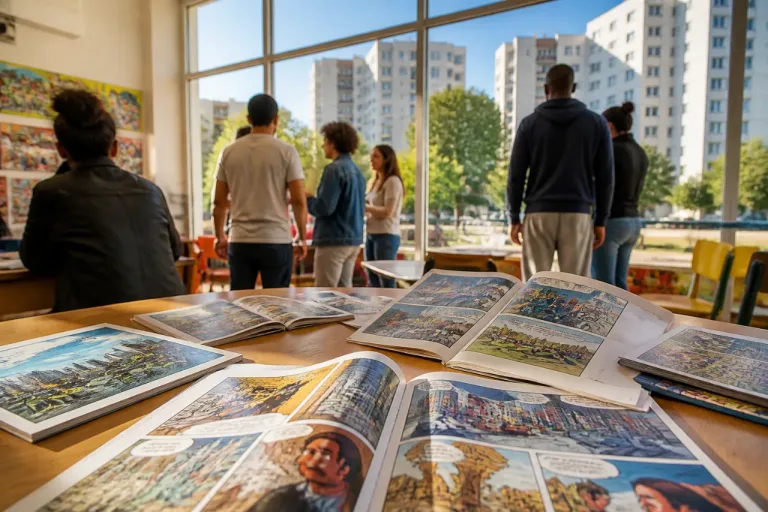 Nanterre : une BD revient sur la mort de Nahel et la vie à Pablo‑Picasso