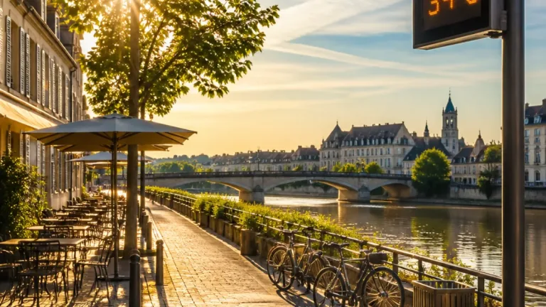 Nevers : dimanche chaud et en grande partie dégagé, jusqu’à 34 °C