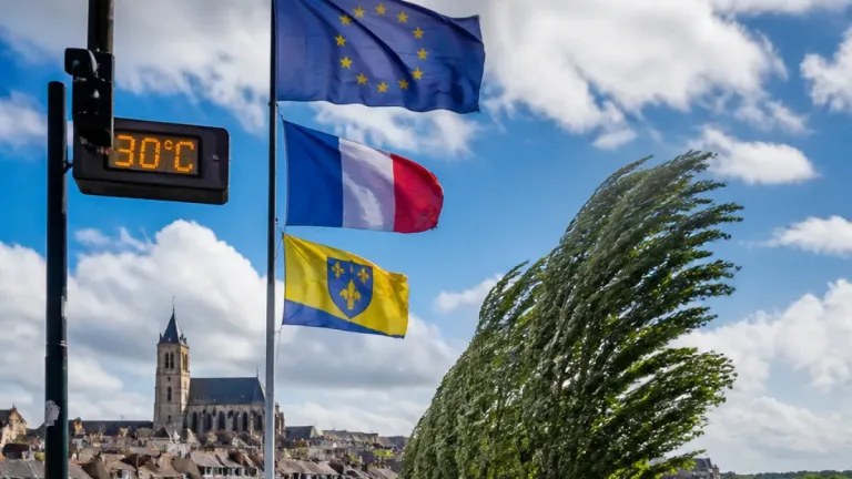 Nevers : journée lourde et chaude, vents renforcés attendus le 17 juillet