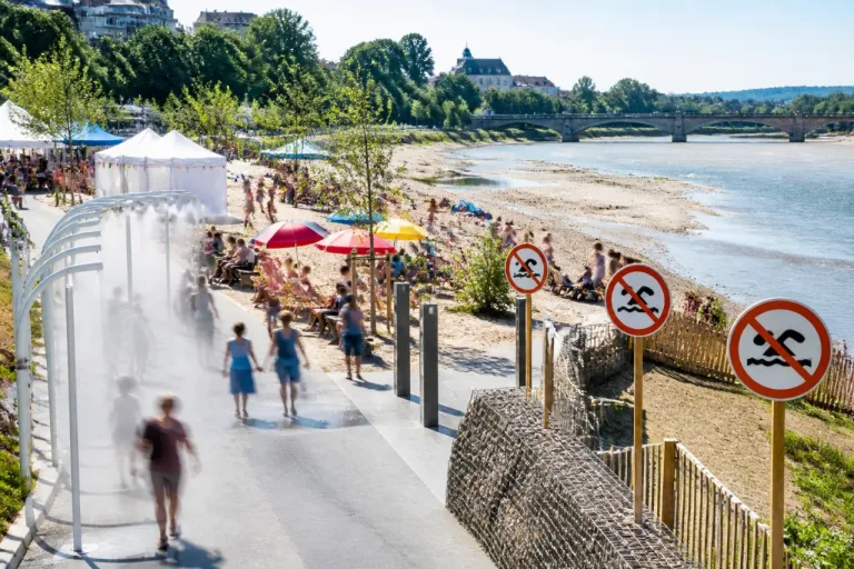 Nevers : la nouvelle formule de Nevers Plage plébiscitée malgré l'interdiction de baignade