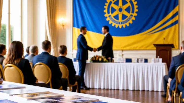 Nevers : Romain Fontaine prend la présidence du Rotary Nevers Val de Loire