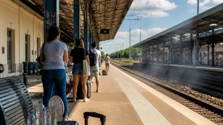 Nevers : sept trains supprimés vendredi sur la ligne Clermont–Nevers–Paris à cause de la canicule