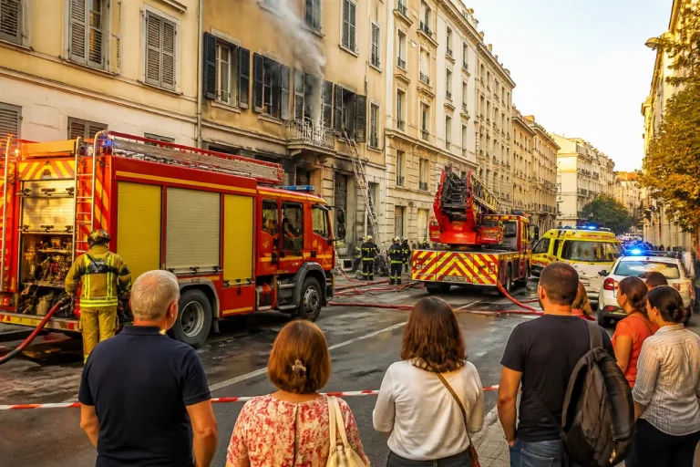 Nice : une femme trouve la mort dans l’incendie d’un appartement rue Général Hoche