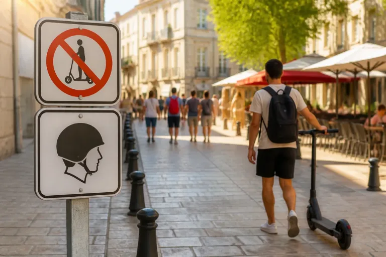 Nîmes: arrêt municipal à venir, trottinettes interdites dans l’Écusson et casque obligatoire ailleurs