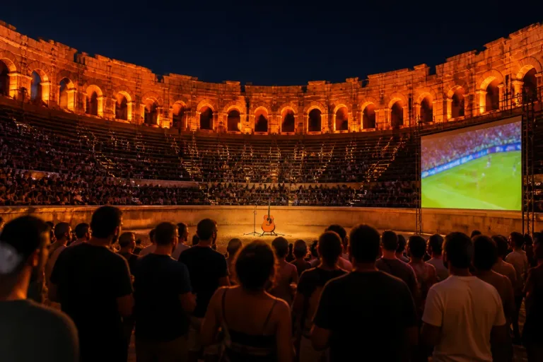 Nîmes : Julien Doré retrouve les arènes vingt ans après, émotion et chaleur gitane