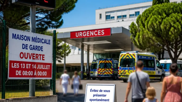 Nîmes : le CHU appelle à éviter la saturation des urgences pendant la canicule