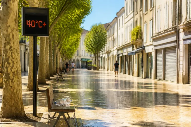Niort : canicule annoncée, des températures attendues au‑delà de 40 °C