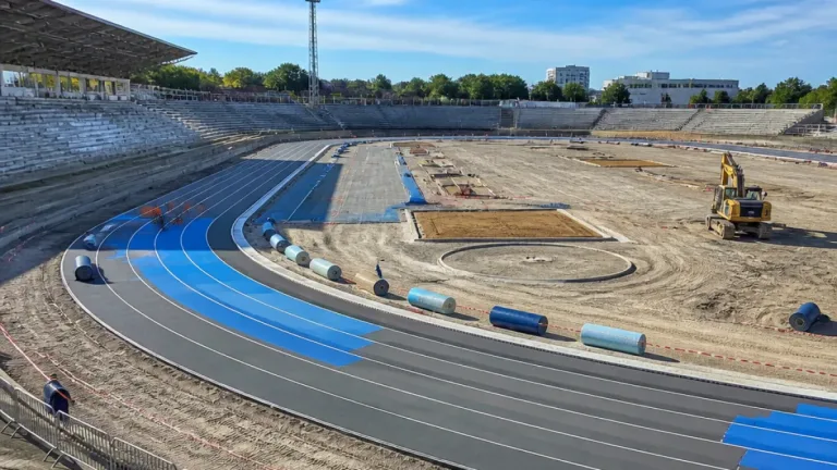 Niort : la piste du stade René-Gaillard refaite à neuf pour retrouver le niveau national