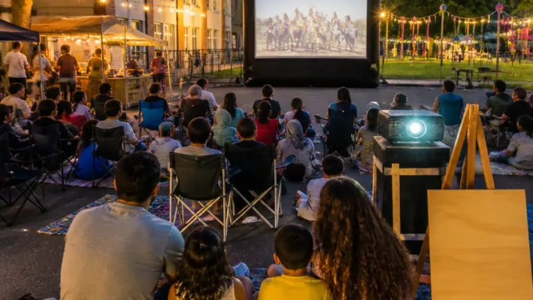 Noailles célèbre le 100e Village estival avec animations et cinéma en plein air