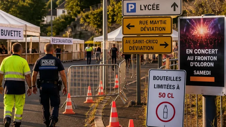 Oloron prépare l’accueil d’En Tol Sarmiento : circulation restreinte, parkings, bouteilles limitées