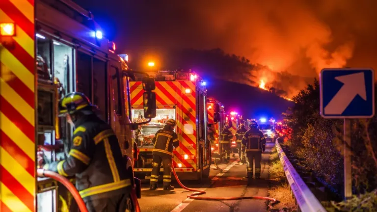Onze sapeurs-pompiers de l’Oise partis en renfort face aux incendies en Gironde