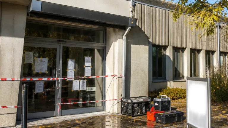 Orage à Vienne : la médiathèque Le Trente fermée et services municipaux perturbés