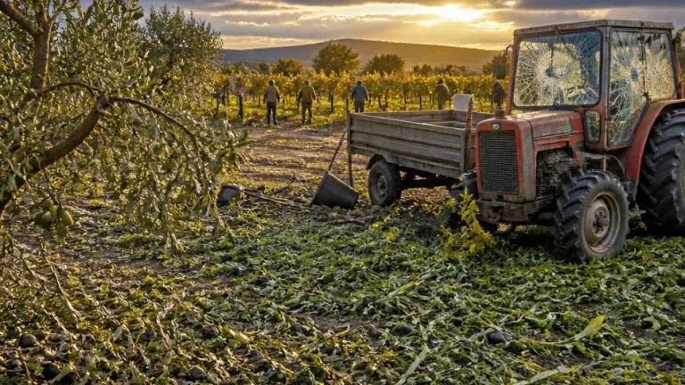 Orage de grêle ravageur à Mérindol‑les‑Oliviers : récoltes d'olives et vignes durement touchées