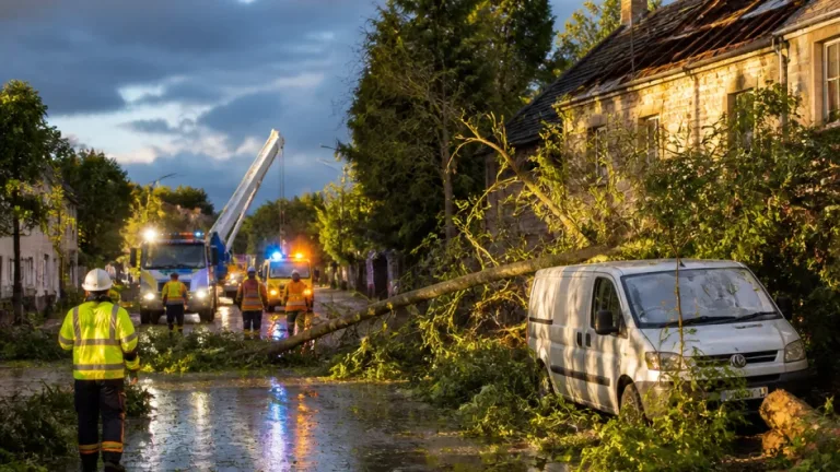 Orages dans l’Aisne : arbres couchés, inondations et près de 50 interventions des secours