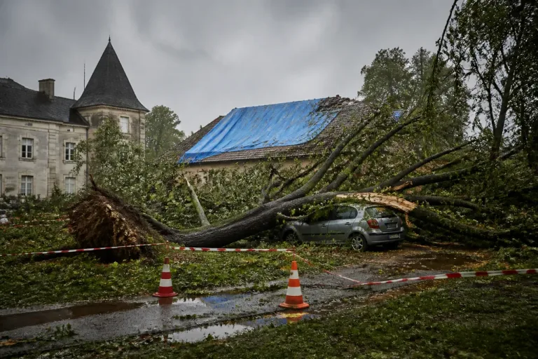 Orages du 27 juin : le parc du château d’Auneau gravement touché, la commune saisit l’État