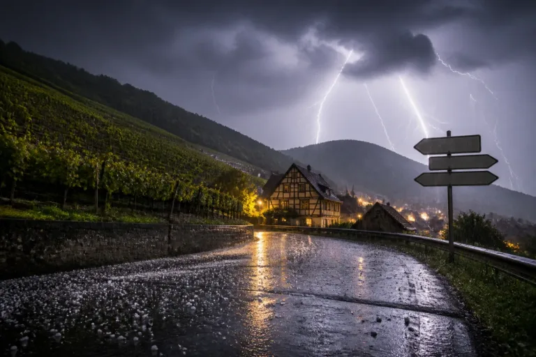 Orages électriques d’ampleur dans le Haut-Rhin : 1 751 impacts relevés dimanche