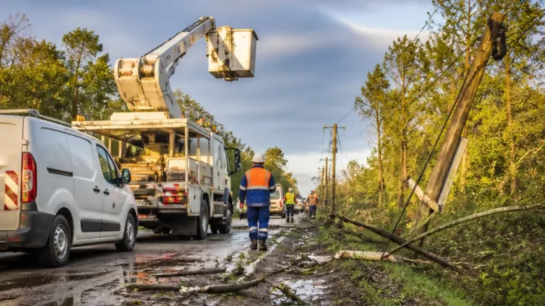 Orages en Gironde : des milliers de foyers privés de courant, Enedis mobilisée