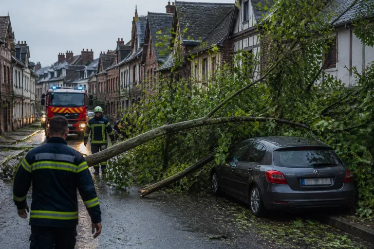 Orages violents en Normandie: dégâts aux Andelys, impacts en 76 et 45 interventions au total