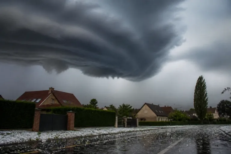 Orages violents en remontée vers les Hauts-de-France : grêle, rafales et chute marquée des températures