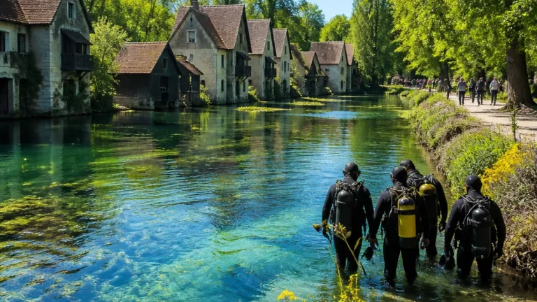 Orléans : la rivière Loiret, résurgence discrète et patrimoine vivant à cinq kilomètres