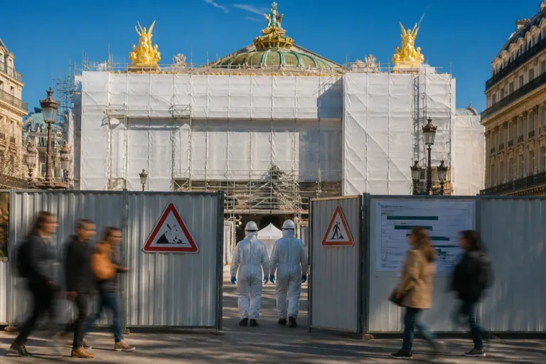 Paris: le calendrier des travaux du palais Garnier s’allonge, Bastille décalé à 2035